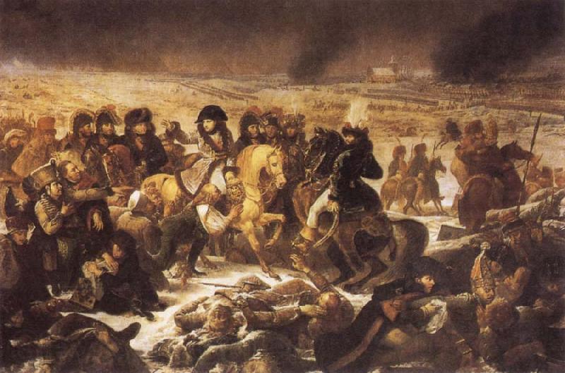 Baron Antoine-Jean Gros Napoleo on the Battlefield at Eylau Spain oil painting art
